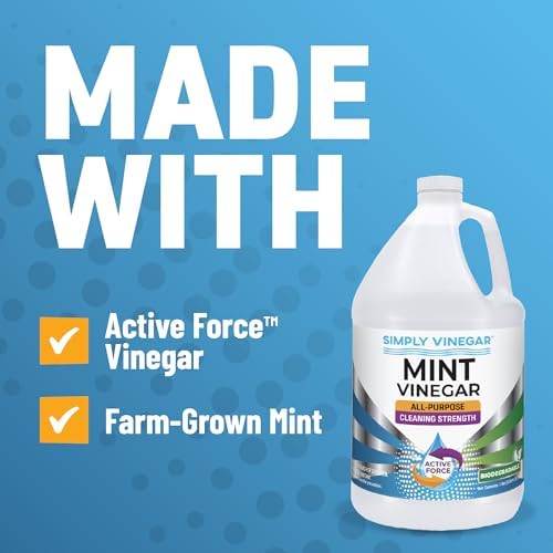 Simply Vinegar Mint Vinegar 128 oz All-Purpose Cleaner 1