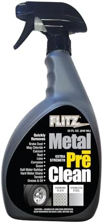 Flitz Metal Pre-Clean 32oz Stainless Steel Cleaner Spray 1