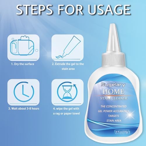 Sugelary Mold Stain Cleaner Gel 8 Fl Oz