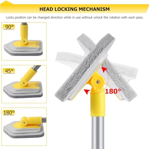 Lalafancy Shower Cleaning Brush with Locking Head
