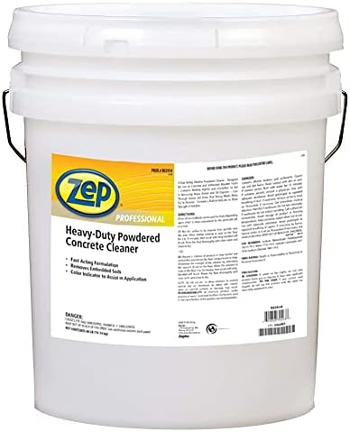 Zep Professional Heavy-Duty Floor Cleaner 40Lb Bucket Biodegradable