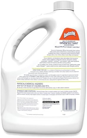 Fantastik Lemon Power Antibacterial Cleaner 128 fl oz