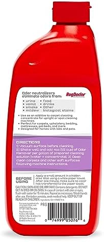Rug Doctor Odor Remover Carpet Spot Treatment 16 oz