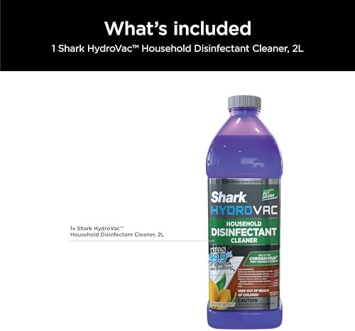 Shark HydroVac Disinfectant Cleaner 2L Purple