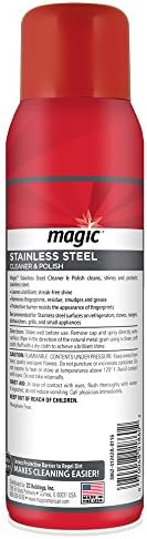 Magic Stainless Steel Cleaner Aerosol 17 Ounce