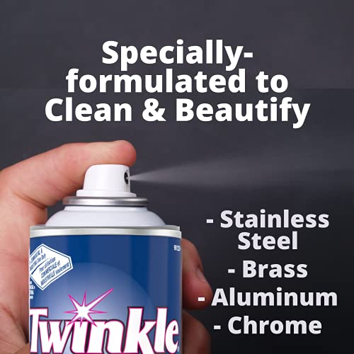 Diversey Twinkle Stainless Steel Cleaner And Polish 17 Oz