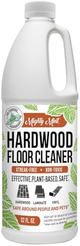 Mighty Mint Hardwood Floor Cleaner 32oz Non-Toxic