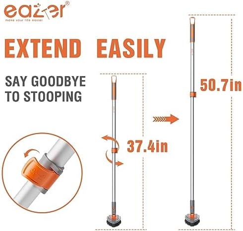 Eazer 4-in-1 Long-Handled Tub Scrubber 1