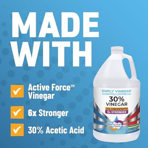Active Force 30 Vinegar 128 oz Concentrated Cleaning Solution