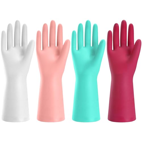 KAQ Reusable Non-Slip Rubber Kitchen Gloves