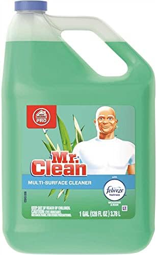 Mr Clean Multipurpose Cleaner with Febreze 128 oz Bottle Green