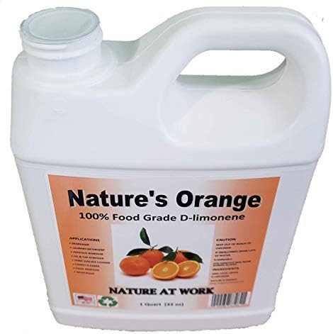 Natures Orange 100 Pure Food Grade D-Limonene 32 Fl Oz