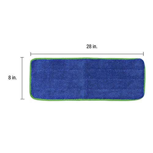 CleanAide All Purpose Super Absorbent Microfiber Mop Pads 6-Pack