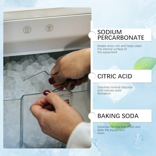 EHENiZ Ice Maker Descaler Cleaner Tablets 12-Pack for Clear Ice