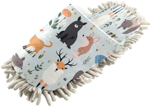 Bulletgxll Cute Animal Mopping Slippers for Men Women
