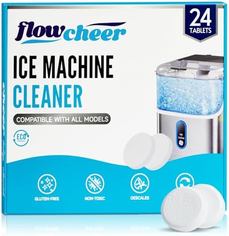 Flowcheer Ice Maker Cleaner Tablets 24 Count for 1 Year 1