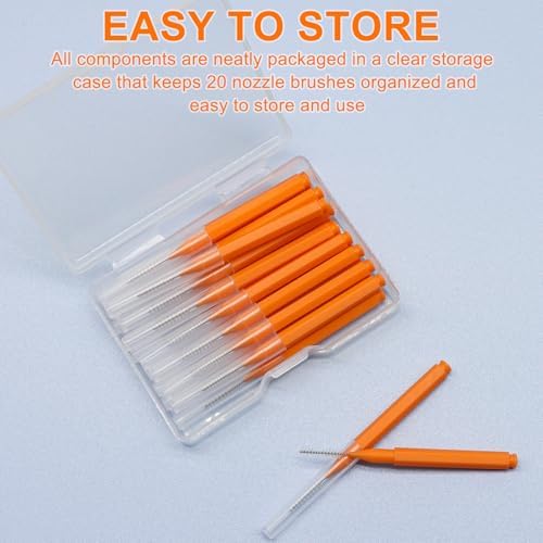 20 Pcs Shower Nozzle Cleaning Brush Set
