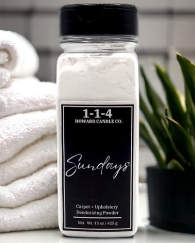 Powerful Sundays Fresh Linen Scented Deodorizer for Carpets Upholstery