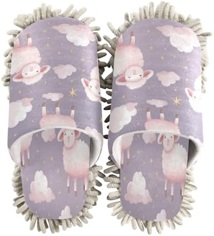 Zhirexin Microfiber Mop Slippers for House Floor Cleaning