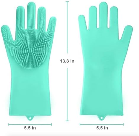 Louis Donn Food Grade Silicone Dish Scrub Gloves