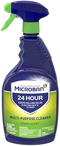 Microban 24 Hour Multi-Purpose Cleaner 32 Ounce Pack of 2