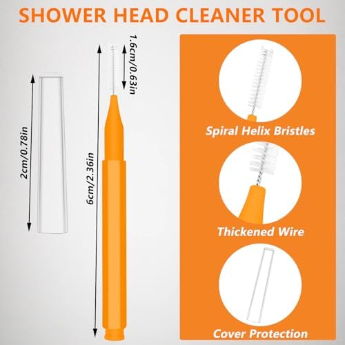 Wulitaotao Shower Head Cleaning Brush Set