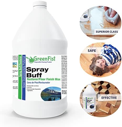 GreenFist Spray Buff 1 Gallon Floor Polisher Buffer