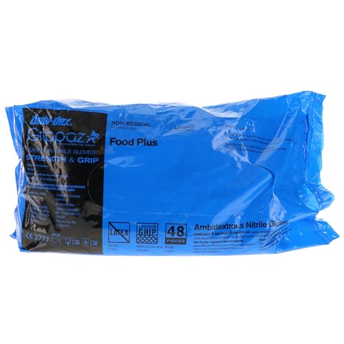 PIP Grippaz Food Plus 8 Mil Nitrile 3X-Large Gloves 48-Pack 1