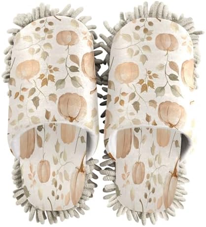 Zhirexin Cleaning Slippers with Microfiber Mop