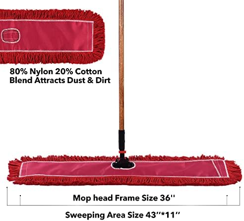 L Luke Supply Matthew Cleaning 36 Dust Mop Refill 6 Pack