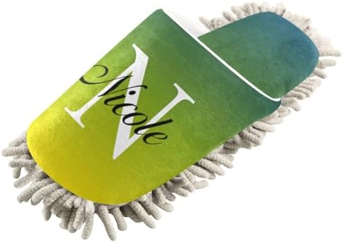 RunningBear Custom Mop Slippers with Microfiber Pad