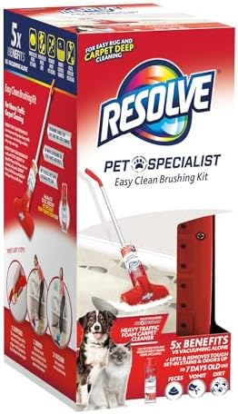 Resolve Pet Specialist Easy Clean Brushing Kit 22oz