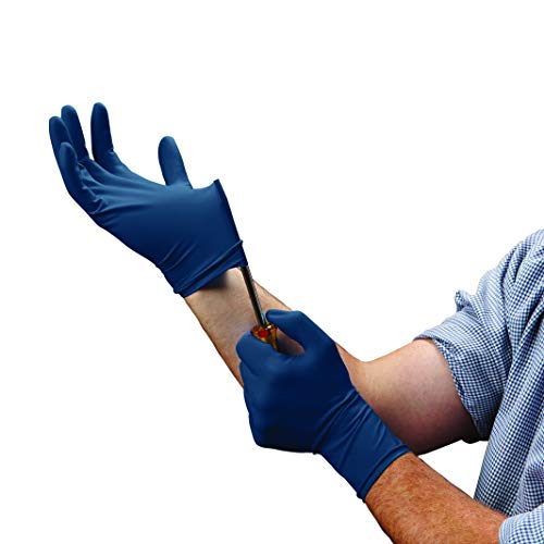 VEN6025 Venom Steel Latex Gloves Blue Pack of 30