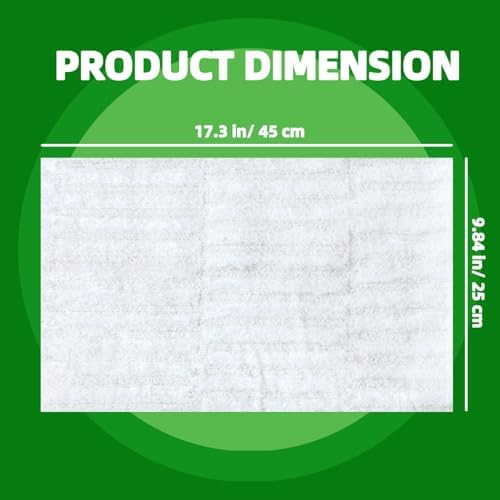 SUZZYVINE XL Dry Mop Refills for Swiffer 98x17 Extra Thick 80 Count