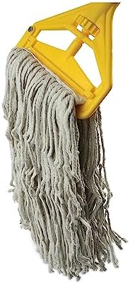 Boardwalk Banded Cotton Mop Heads 24 White Pack of 12 1