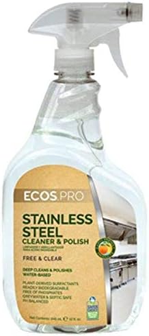 EARTH FRIENDLY PL933032 Stainless Steel Cleaner Polish - 22 Oz