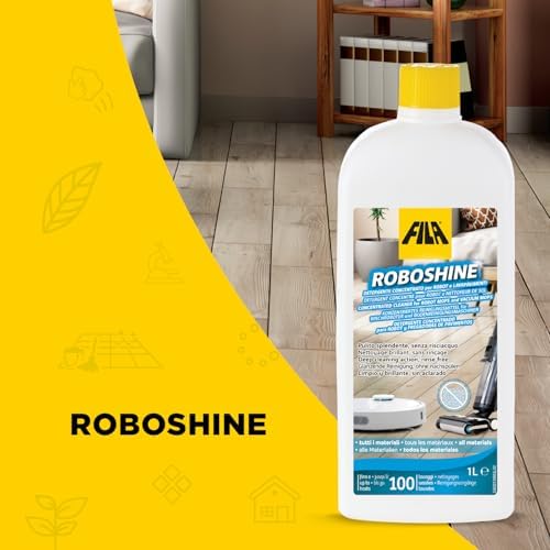 FILA ROBOSHINE Floor Cleaner 1Qt 100 Washes