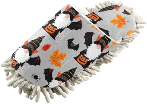 Burbuja Mop Slippers for Women Men Dust Mop Shoes Washable Cleaning Slippers