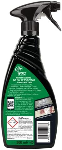 Turtle Wax 53839 Spot Clean Stain Odor Remover 16 oz