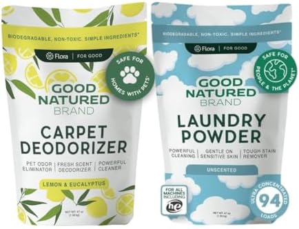 Good Natured Brand Carpet Deodorizer 47oz Lemon Eucalyptus 1