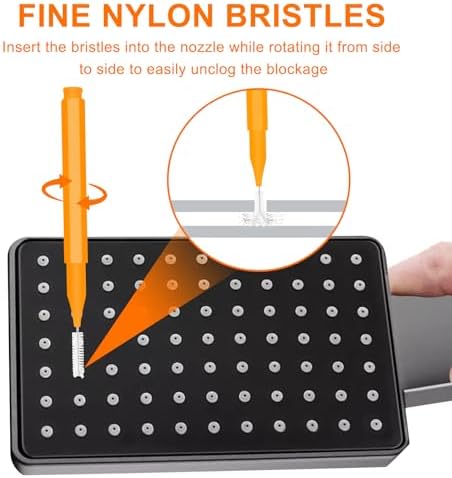 20 Pcs Shower Nozzle Cleaning Brush Set
