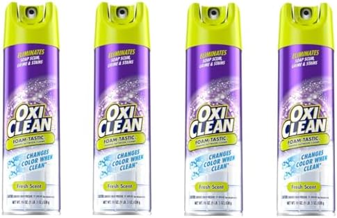 OxiClean Foam-Tastic Bathroom Cleaner 19 oz 4 Pack Fresh Scent