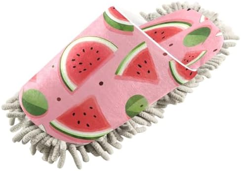 Watermelon Pattern Mopping Slippers - Washable and Comfortable