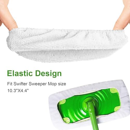 Sgizoku Mop Pad Refills for Swiffer Sweeper 3Pack