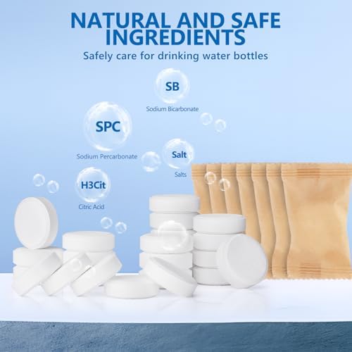 USKICH Water Bottle Cleaning Tablets - 48 Pack 1
