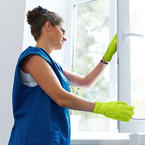 Bencailor 6 Pairs Microfiber Dusting Gloves 1