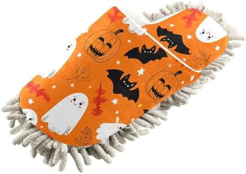 Burbuja Cartoon Ghosts Mop Slippers for Home Cleaning 1