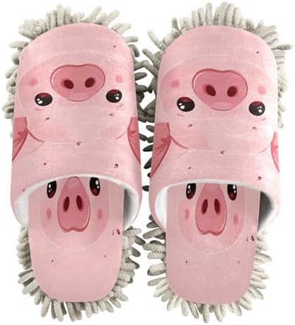 Zhirexin Microfiber Mop Slippers for Home Cleaning 1