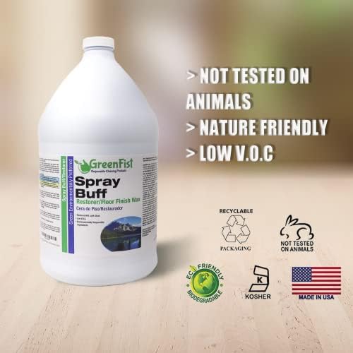 GreenFist Spray Buff 1 Gallon Floor Polisher Buffer