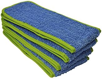 CleanAide Super Absorbent Microfiber Mop Pads 4-Pack